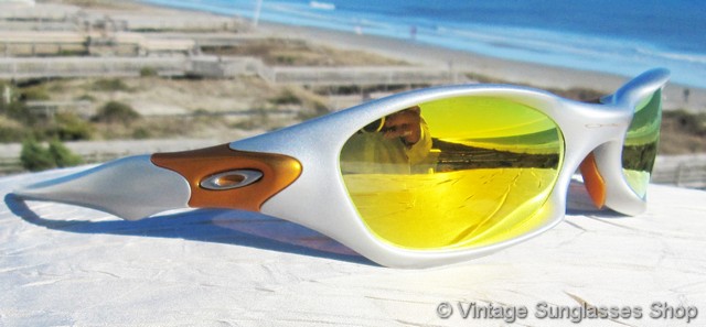 Oakley valve silver cheap fire iridium polarized
